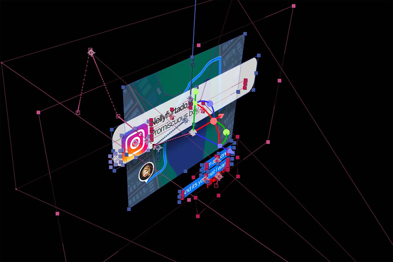 Map Scene 3d Wireframes