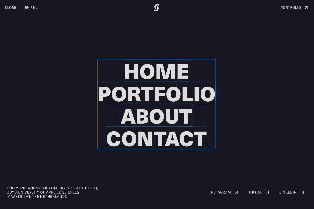 Menu Design